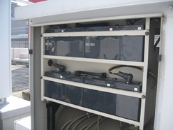 MSE-100-6 自家発電設備始動用蓄電池取替後