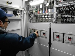 SNS-3002 停電による試験立会い着手前
