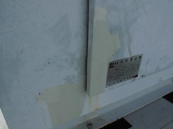 自家発電装置ドアヒンジ修理-完成