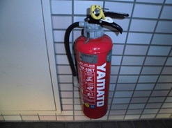 マンション加圧式消火器点検