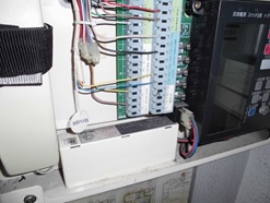 受信機バッテリー取替前