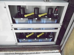 中区テナントビル蓄電池取替工事-取替後