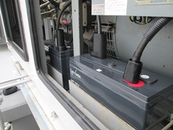 MSE-100-6 自家発電設備始動用蓄電池-取替後