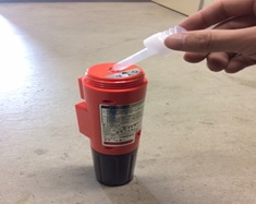 新加煙感知器試験準備