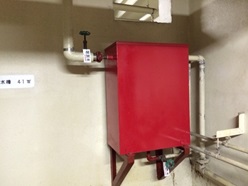 呼水槽100L 腐食の為取替え-完成