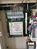 受信機機盤交換後