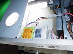 容量不足でのニカド電池取替中