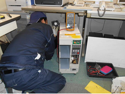 作業途中