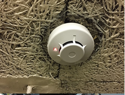 新しい感知器設置完了