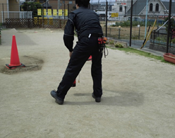 説明中