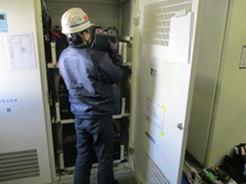 直流電源装置蓄電池　SNSX-200　途中