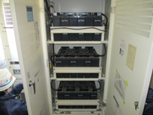 直流電源装置蓄電池　SNSX-200　着手前