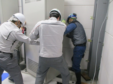 直流電源装置TR-SNTR10050、SNSX-100-6途中