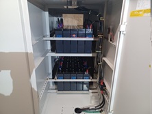 完成　MSEX-400(200+200）×30ｾﾙ　蓄電池更新工事