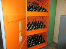 完成　HS-120-6E×54ｾﾙ　蓄電池取替工事