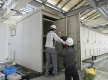 途中　MSEX-200×54ｾﾙ　蓄電池取替工事