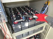完成　MSEX-200×54ｾﾙ　蓄電池取替工事