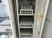 着手前 MSEX-200×54セル 蓄電池取替工事