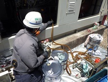 完成　AP300C-6S　非常用発電機点検