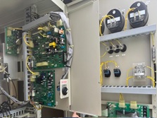 完成　各制御基板、ヒューズ、コンデンサ　整流器備品取替