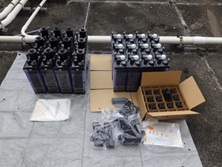 着手前　NEG-131L-4　自家発電設備蓄電池取替