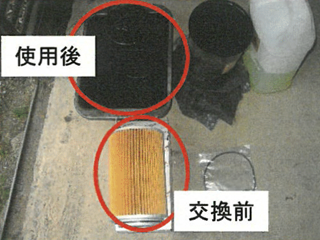 潤滑油フィルター